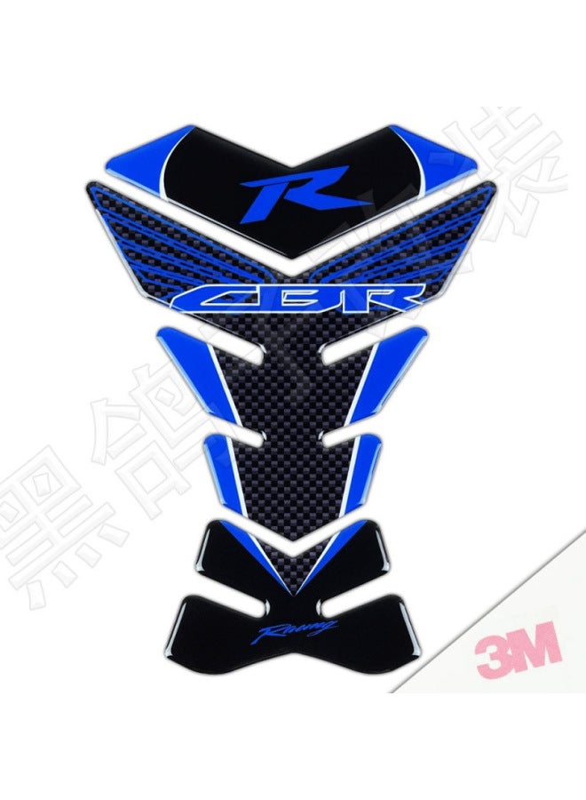 For KTM Suzuki Honda Yamaha Motorcycle Stereo Waterproof Fuel Tank Sticker Decorative Fuel Tank Fishbone Decal-Colour:Honda 10 3m Glue-free Waterproof And Anti-slip-Size:Default Item - Image 1