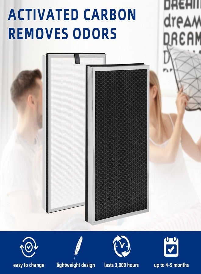 ADDFRESH 112 Air Purifier Replacement Filter: Compatible with MA Series 112 Air Purifier V2.0, 3 in 1 Pre-filter, Pleated Filter and Activated Carbon Filter, 2 Pack - Image 5
