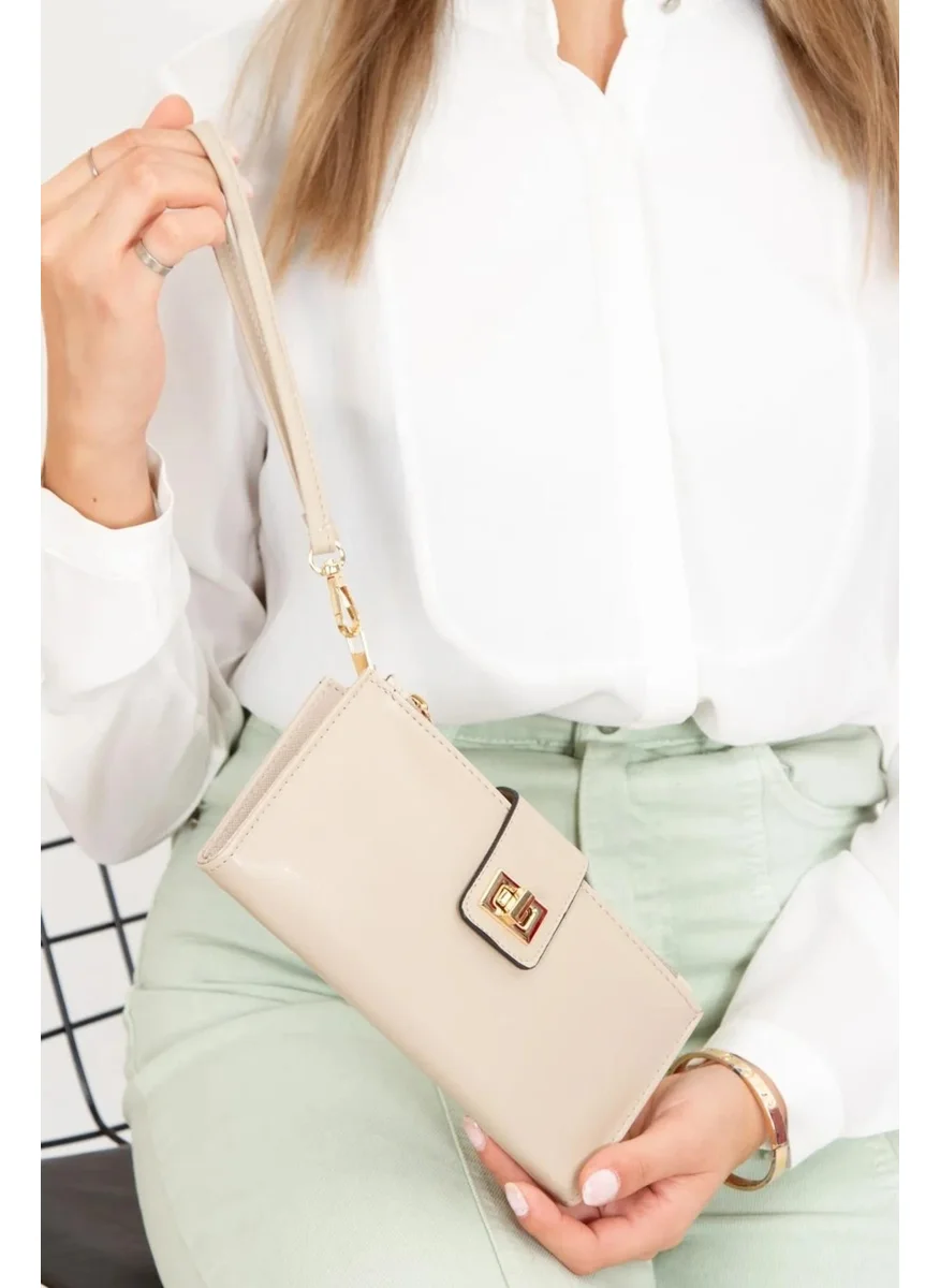 Newish Polo Newishpolo Hand Strap Soft Women's Wallet