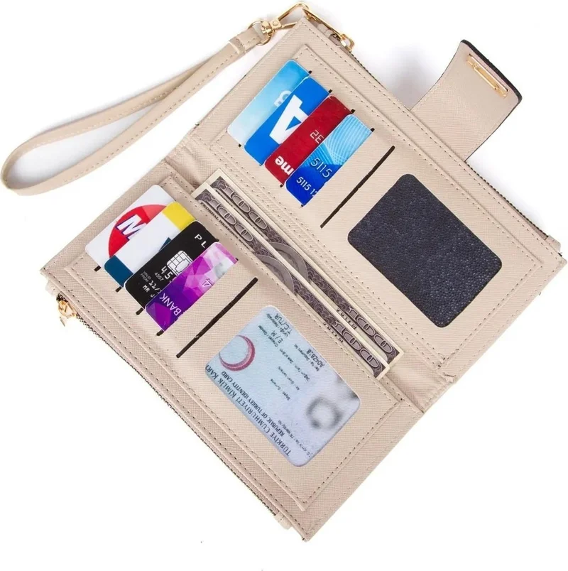 Newish Polo Newishpolo Hand Strap Soft Women's Wallet