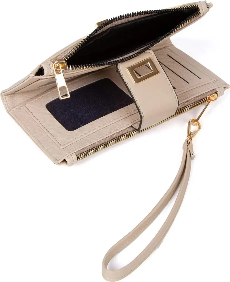 Newish Polo Newishpolo Hand Strap Soft Women's Wallet