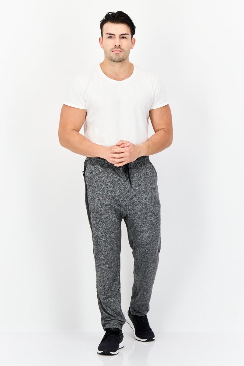 Rue 21 Men All Over Print Drawstring Jogger Pants, Grey - Image 2
