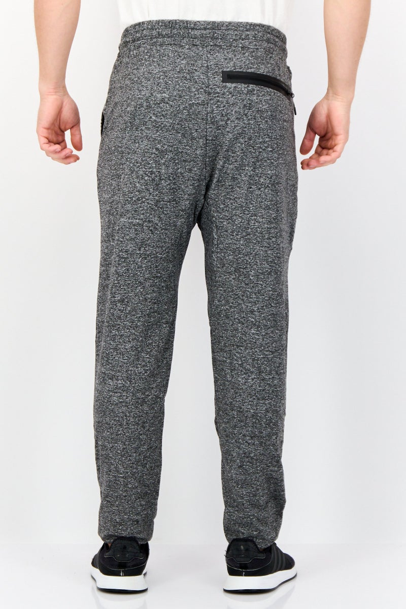 Rue 21 Men All Over Print Drawstring Jogger Pants, Grey - Image 3