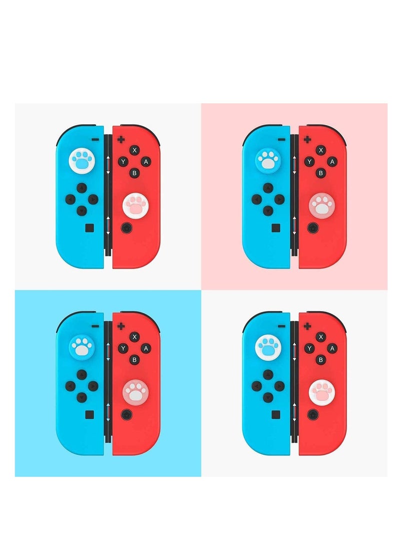 SYOSI - Switch Thumb Grip Caps, Joystick Cap for Nintendo Switch & Lite, Soft Silicone Cover for Joy Con Controller, Cat Claw Design - Image 1