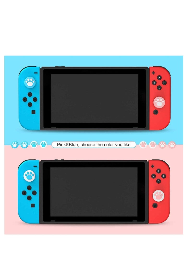 SYOSI - Switch Thumb Grip Caps, Joystick Cap for Nintendo Switch & Lite, Soft Silicone Cover for Joy Con Controller, Cat Claw Design - Image 1