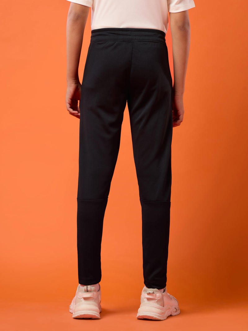 TECHNOSPORT Boy's Slim Fit Track Pant - (BPBR25BLK032_Black_9-10 Years) - Image 2