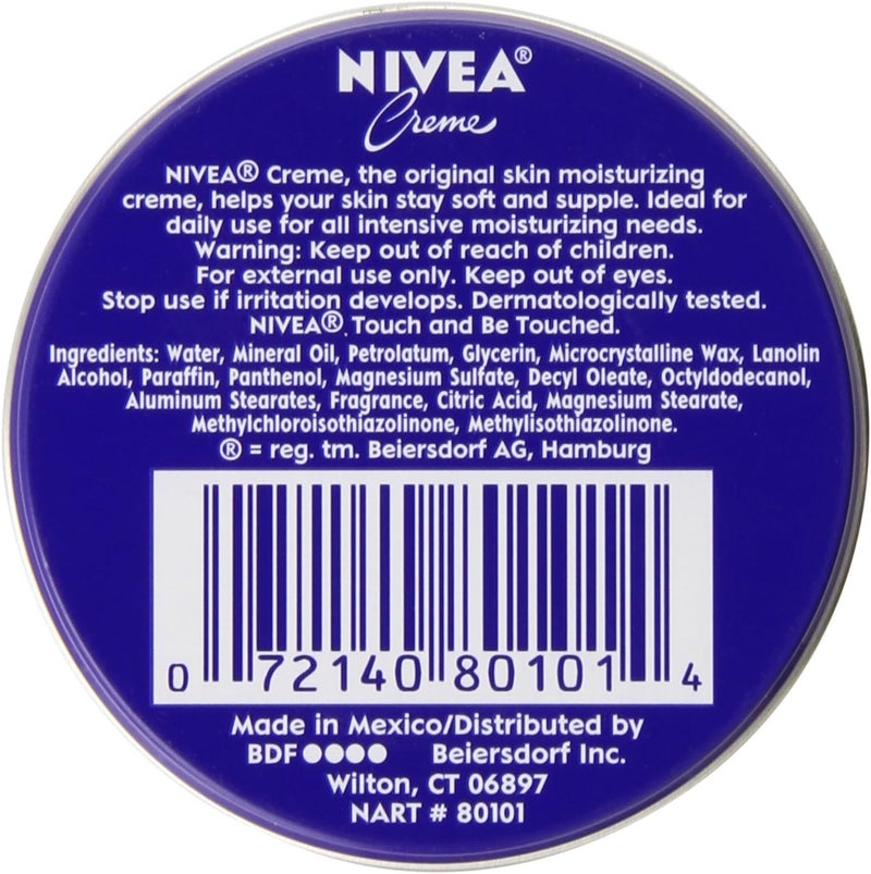 Nivea Creme for Unisex - 1 oz Moisturizing Cream in Tin - Image 2