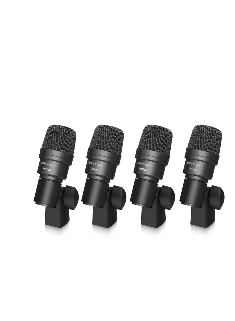 Behringer 7-Piece Drum Microphone Set for Studio and Live Applications