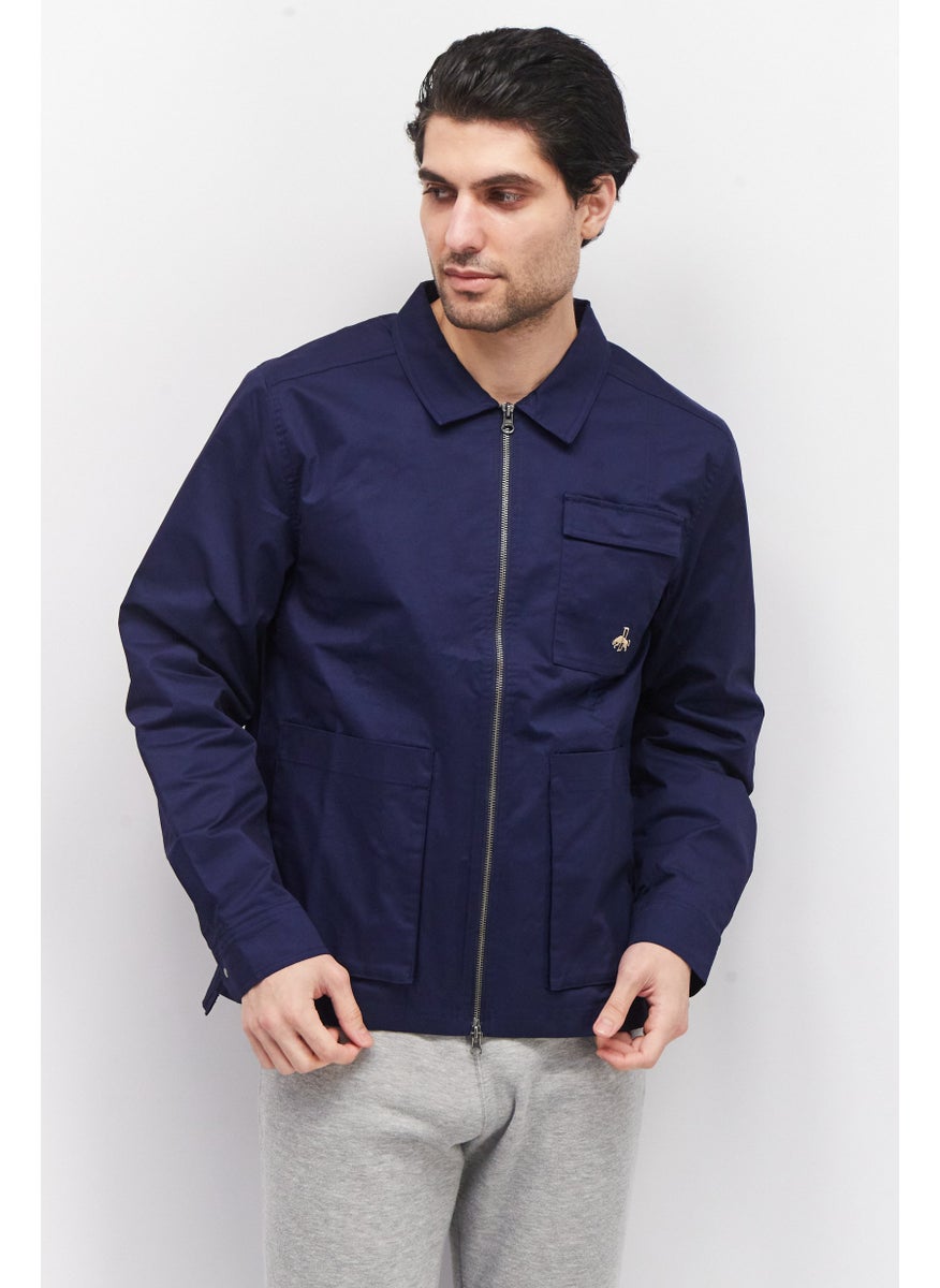 Puma x Select Men Regular Fit Long Sleeves Training Jacket, Navy Blue  - Image 1
