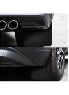 Y&D Car Mud Flaps Fender Splash Guards(2 Pack), PVC Mudguard Flares with Hardware Front and Rear, Universal Sports  - Image 4