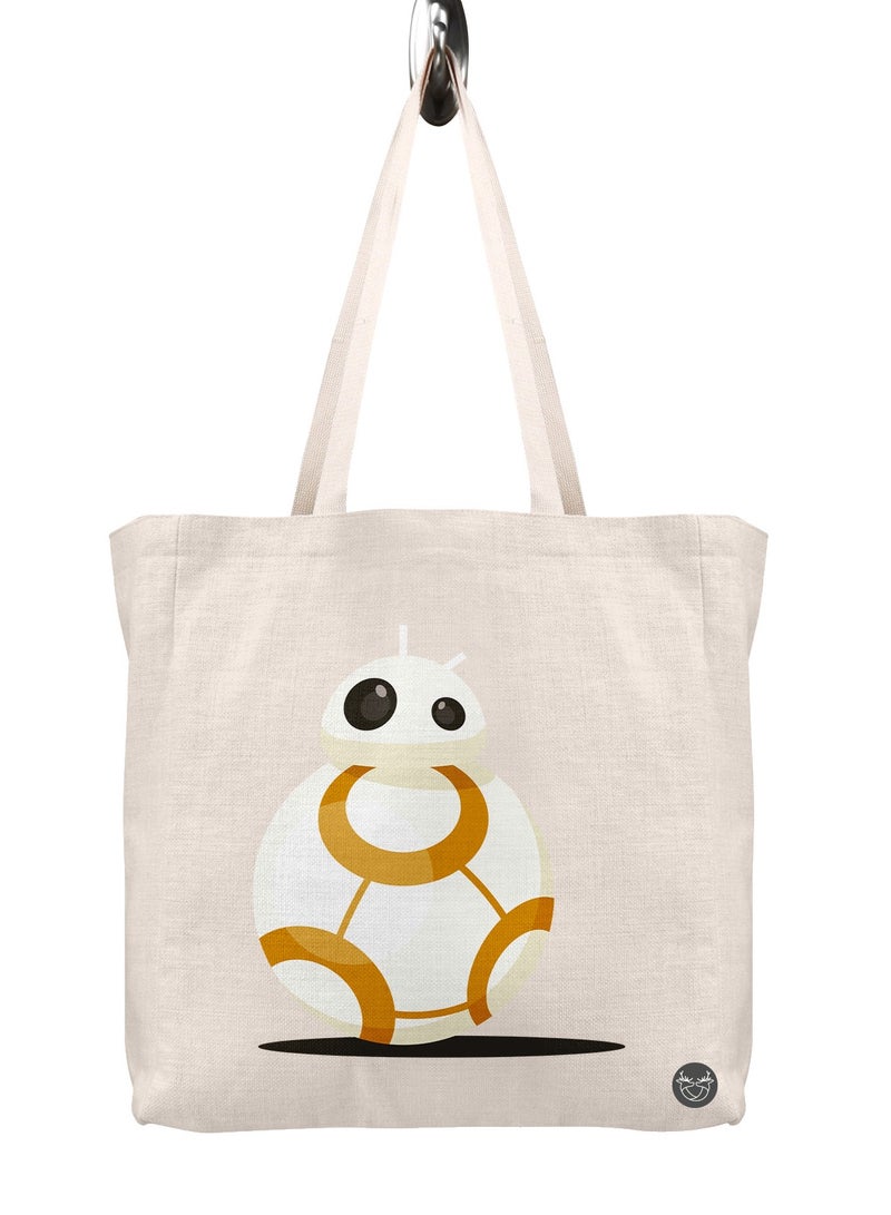 Canvas bag with cartoon design print