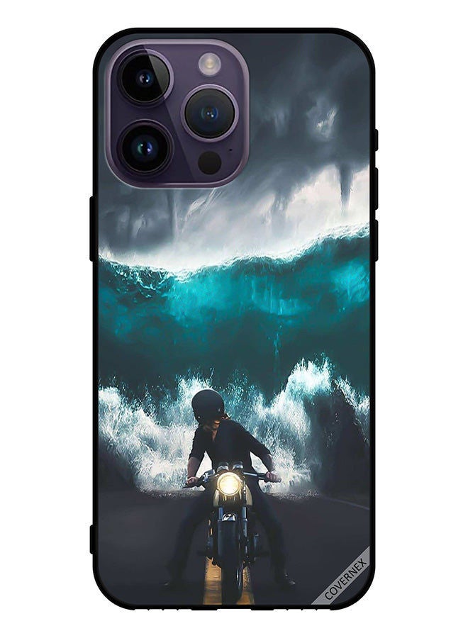 Covernex Protective Case Cover For Apple iPhone 14 Pro Max Water Wave Art - Image 1