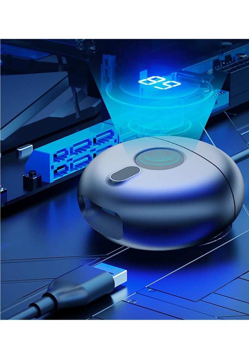 ماكينة حلاقة صغيرة جديدة قابلة للشحن عبر USB ماكينة حلاقة صغيرة محمولة للسفر صامتة - Image 4