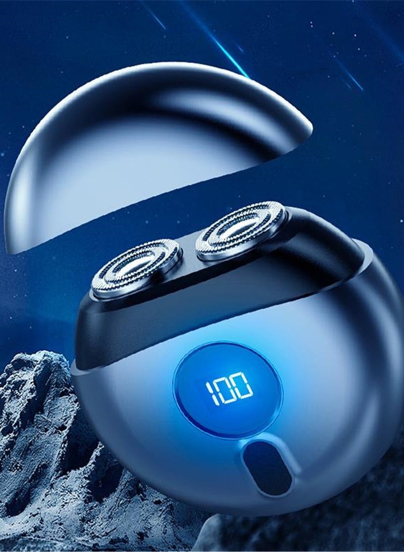 ماكينة حلاقة صغيرة جديدة قابلة للشحن عبر USB ماكينة حلاقة صغيرة محمولة للسفر صامتة - Image 3