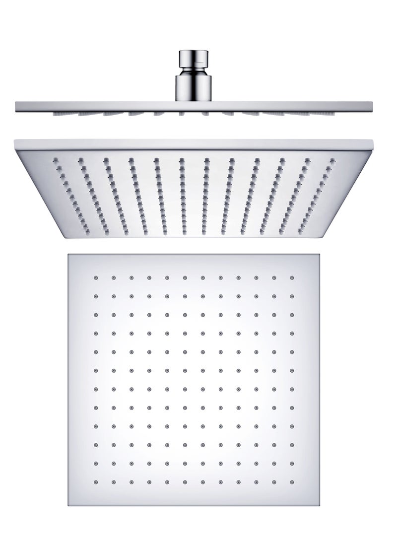OR OR  ARB1010Y Rainfall Shower Head Brass Shower Head 250mm Chrome  - Image 1
