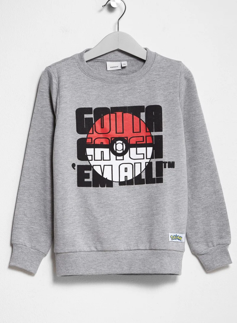 NAME IT Little Pokemon Nicky Sweatshirt