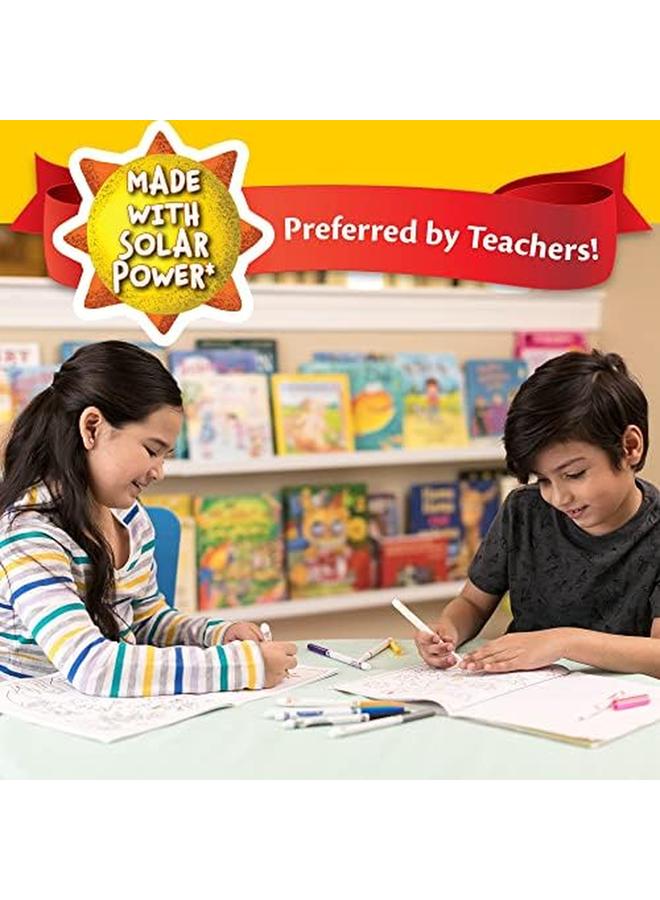 كرايولا 10 أقلام تلوين كلاسيكية ذات خطوط رفيعة - Image 4