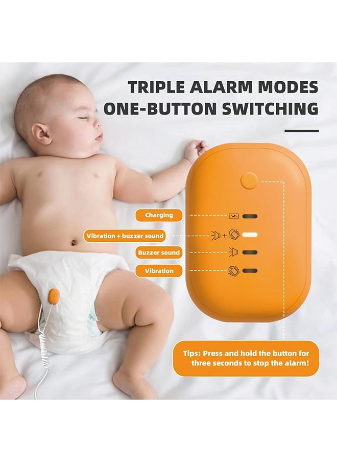 Generic - Bed Wetting Alarm for Boys and Girls - USB Rechargeable, Bedwetting Alarm with High Sensitivity Sensor, Loud Sound and Strong Vibration, Proven Solution for Bedwetters - Image 1
