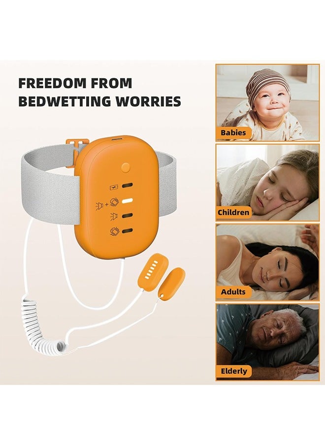 Generic - Bed Wetting Alarm for Boys and Girls - USB Rechargeable, Bedwetting Alarm with High Sensitivity Sensor, Loud Sound and Strong Vibration, Proven Solution for Bedwetters - Image 1