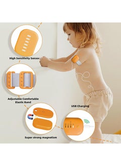 Generic Bed Wetting Alarm for Boys and Girls - USB Rechargeable, Bedwetting Alarm with High Sensitivity Sensor, Loud Sound and Strong Vibration, Proven Solution for Bedwetters  - Image 4