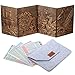 DNDND DM Screen 3D FauxLeather Embossed Dragon with FourPanel Pockets DND Master Screen with Gorgeous Gift Flet Case for DD Dungeons and Dragon Tabletop Game Copper - Image 2