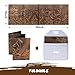 DNDND DM Screen 3D FauxLeather Embossed Dragon with FourPanel Pockets DND Master Screen with Gorgeous Gift Flet Case for DD Dungeons and Dragon Tabletop Game Copper - Image 4