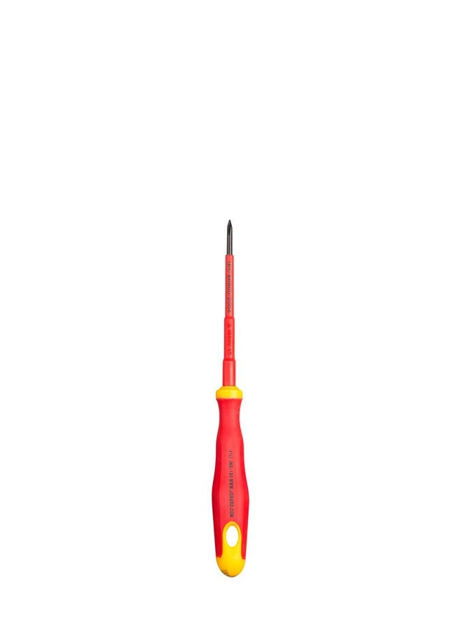 Jonard Tools INS-180 Insulated #1 Phillips Screwdriver, 3" - Image 1
