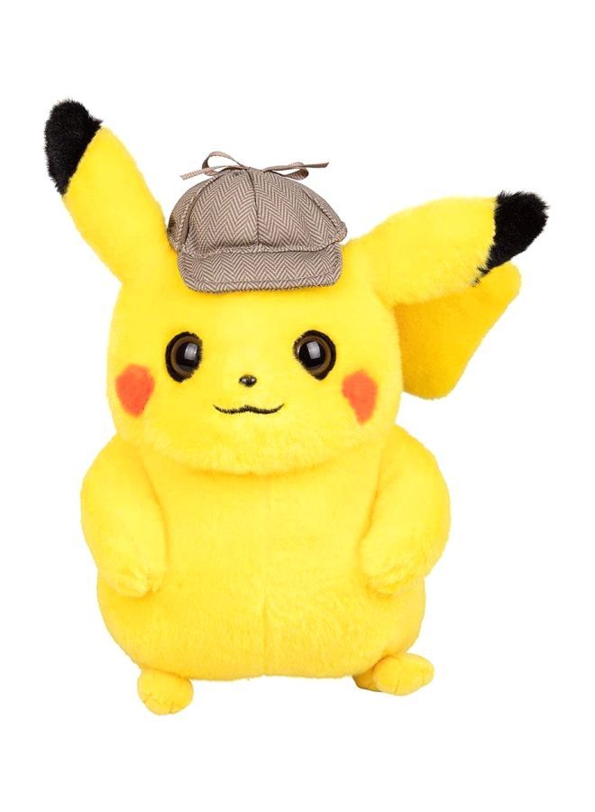 Loquat Pokemon Detective Pikachu Stuffed Plush Toy 28x13cm - Image 1
