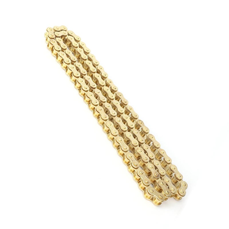 420 Motorcycle Drive Chain HeavyDuty for 50 110 Pit Quad Bikes Kart, High Tensile Strength, Easy Maintenance, for Chinese Imported Pit/Bikes - Image 1