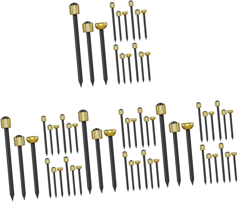 Jojofuny مسامير تعليق الصور حامل الحائط 360 قطعة 4 عبوات للإطارات الفن المنزل المكتب - Image 2