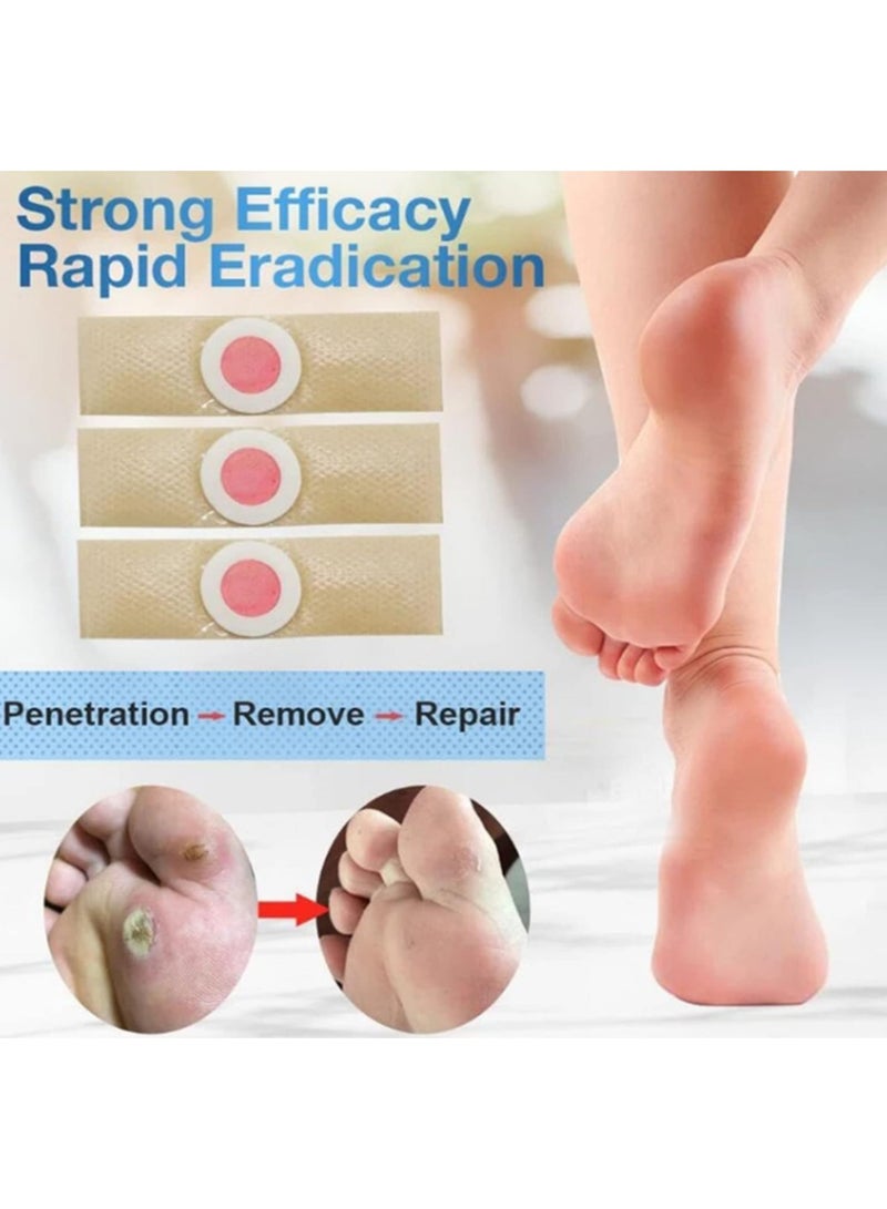 ام كيو ضمادات إزالة مسامير القدم، 36 ضمادة مسامير للقدمين - Image 3