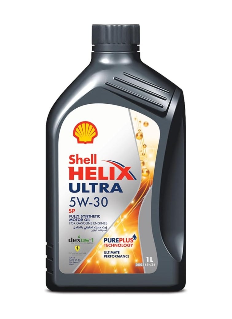 Shell Helix Ultra SP 5W-30 Full Synthetic Engine Oil 1L | Advanced Engine Protection & Enhanced Performance 