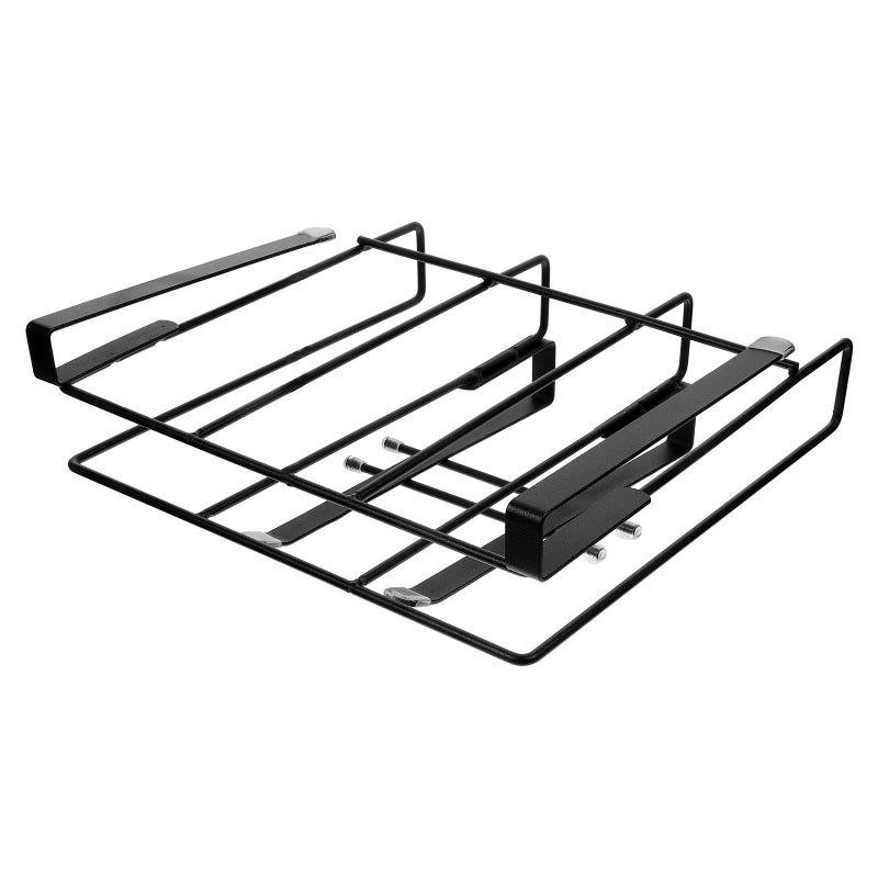 Metal Cutting Board Holder Mug Storage Holder Under Cabinet Shelf Chopping Board Rack - Image 1