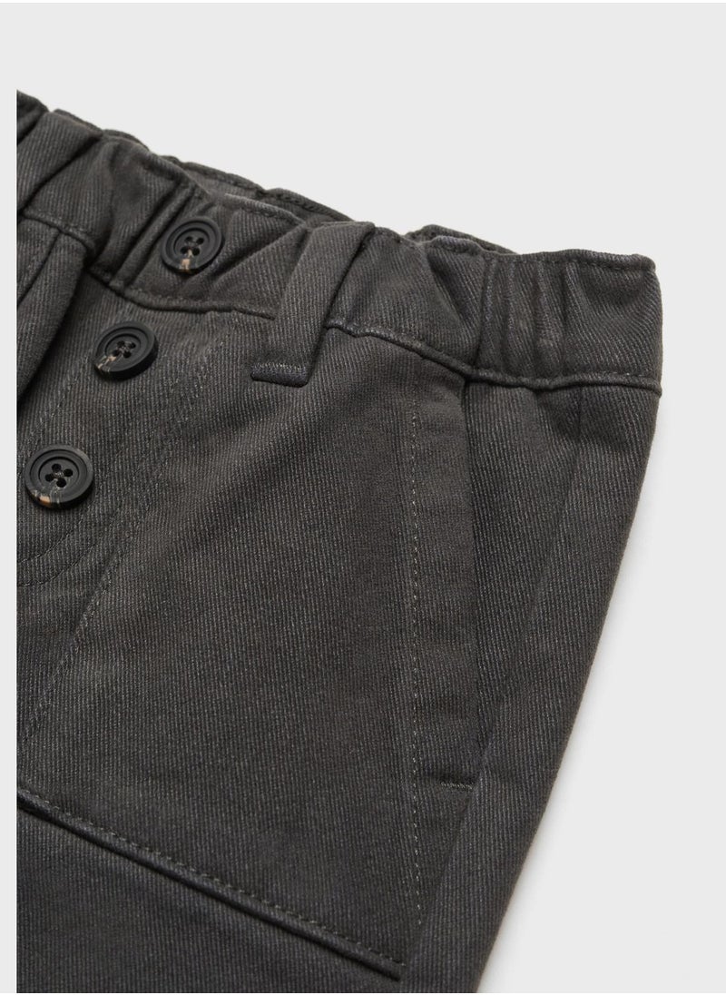 MANGO - Kids Essential Straight Fit Pants - Image 1