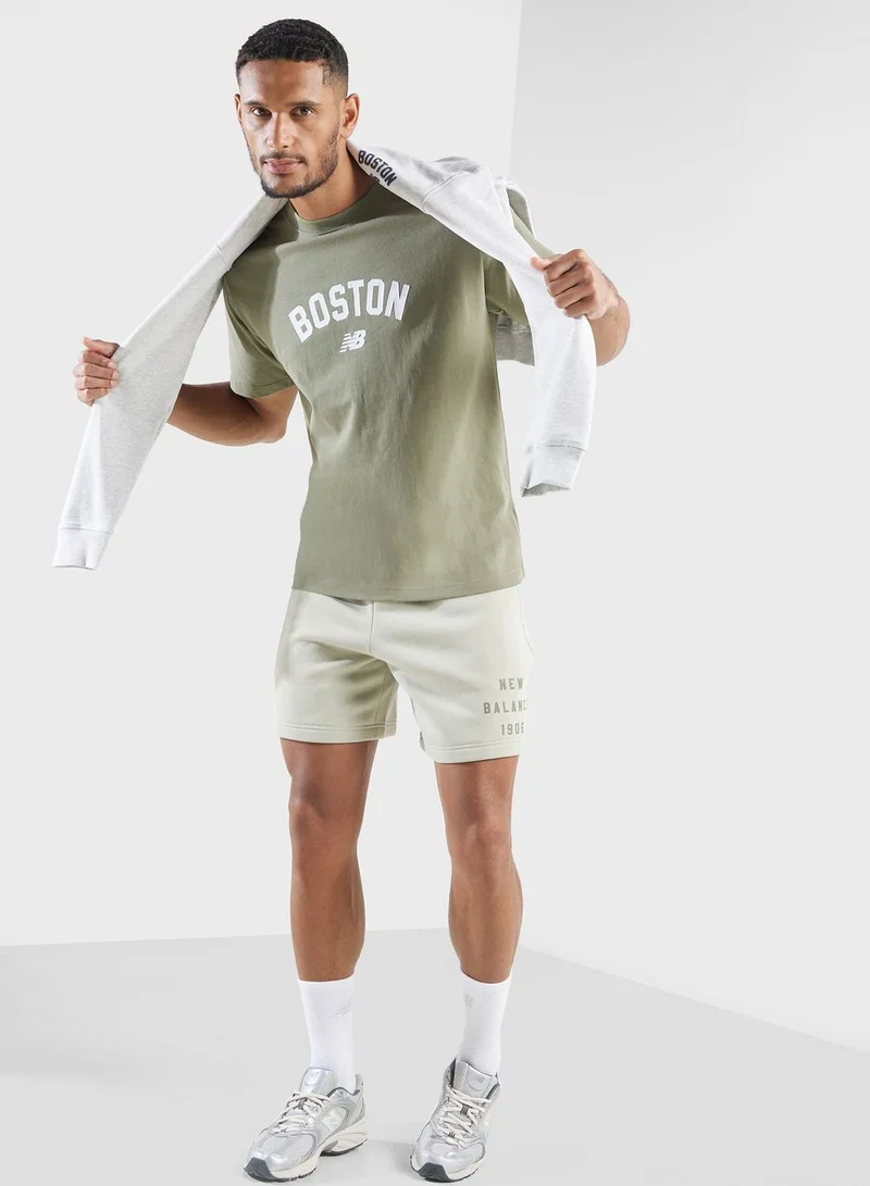 New Balance  Homage To Run Graphic T-Shirt for Men | Best Price UAE