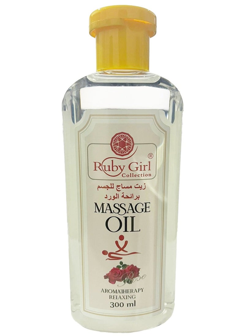 Ruby Girl - Massage Oil Aromatherapy Relaxing 300ml - Image 1