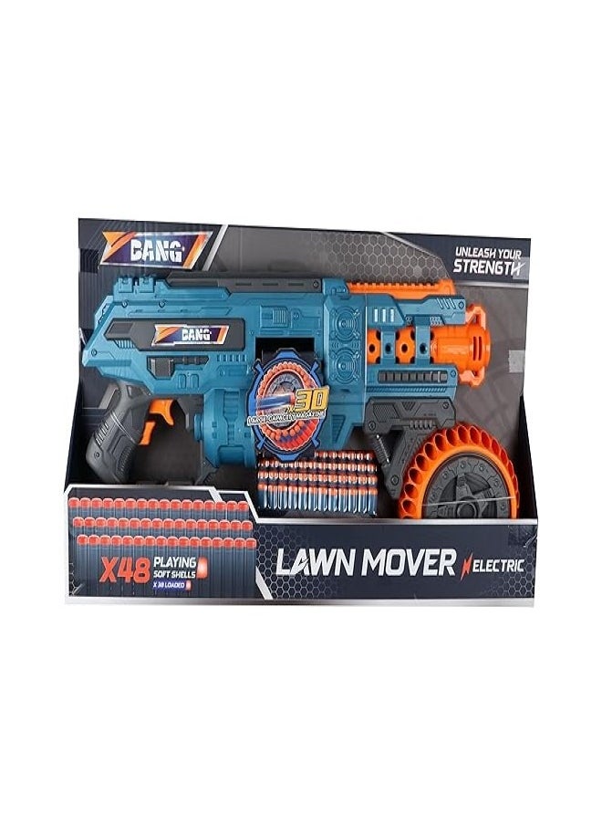 Bang Bang - Lawn Mower Battery Operated Soft Gun, 48 Bullets  - Image 1
