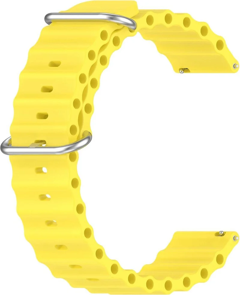 فورزاكاس Ocean Corrugated Silicone Lanyard Strap For Haylou LS12 (Rs4) / LS10 (Rt2) - FC143
