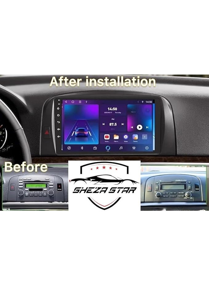 SHEZA STAR Android Car Stereo for Hyunda Sonata NF 2004-2008 2GB RAM 32GB ROM Support Carplay, M-Link Wi-Fi BT, Radio GPS, 9 Inch IPS Touch Screen with AHD Camera Included - Image 2