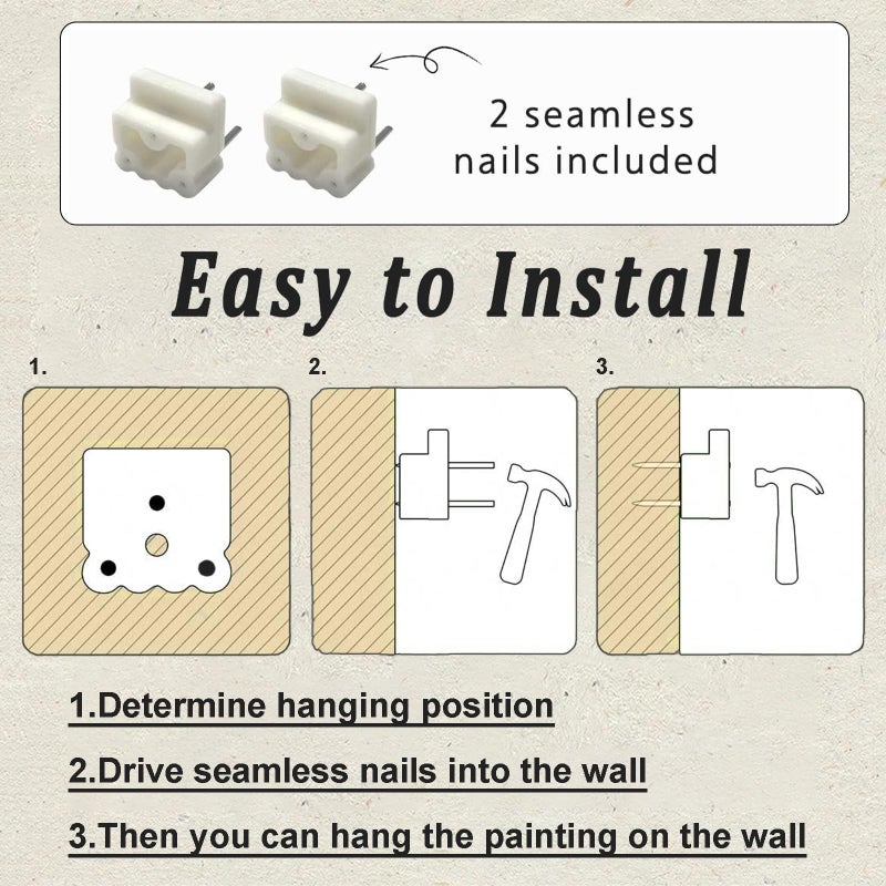 KBKBART مؤطرة القماش الجدار الفن خمر جنوب غرب ديكور الرجعية المناظر الطبيعية المحايدة ريفرسايد المطبوعات الفنية النباتية الرسم ديكور ريفي المزرعة الجدار - Image 4