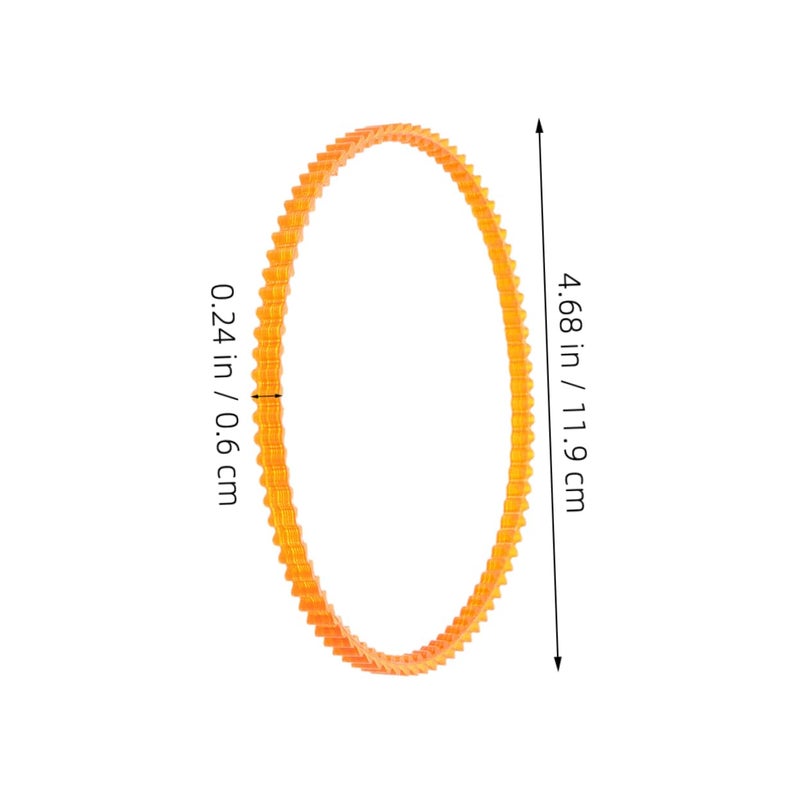 10pcs Orange Sewing Machine Replacement Belts Polyurethane Treadle Motor Belt Supplies - Image 3