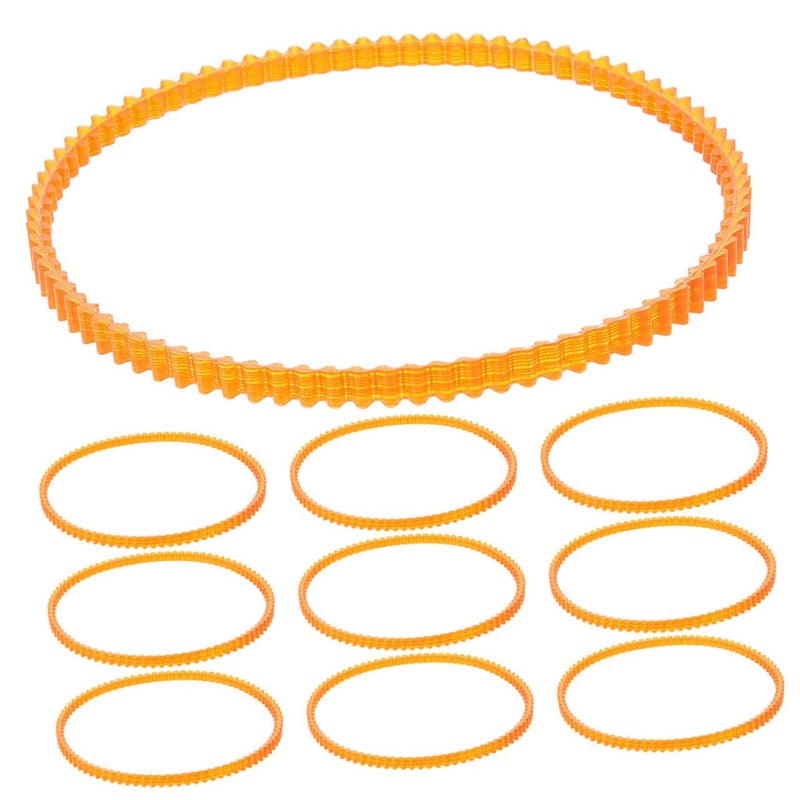 10pcs Orange Sewing Machine Replacement Belts Polyurethane Treadle Motor Belt Supplies - Image 2