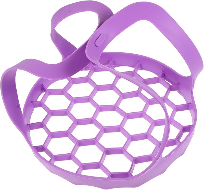 حامل ثلاثي القوائم السيليكون القابل للطي وسلة مصفاة للمطبخ للبيض والسلطانية - Image 2