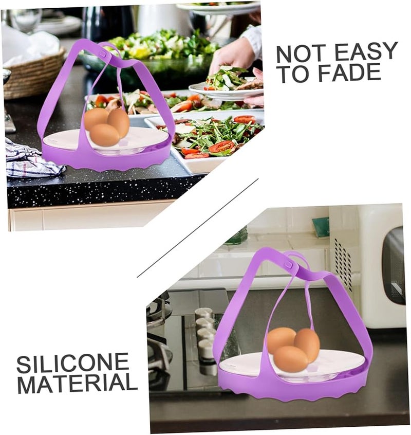 حامل ثلاثي القوائم السيليكون القابل للطي وسلة مصفاة للمطبخ للبيض والسلطانية - Image 5