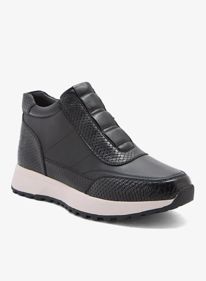 Robert Wood Smart Casual High Top Sneakers