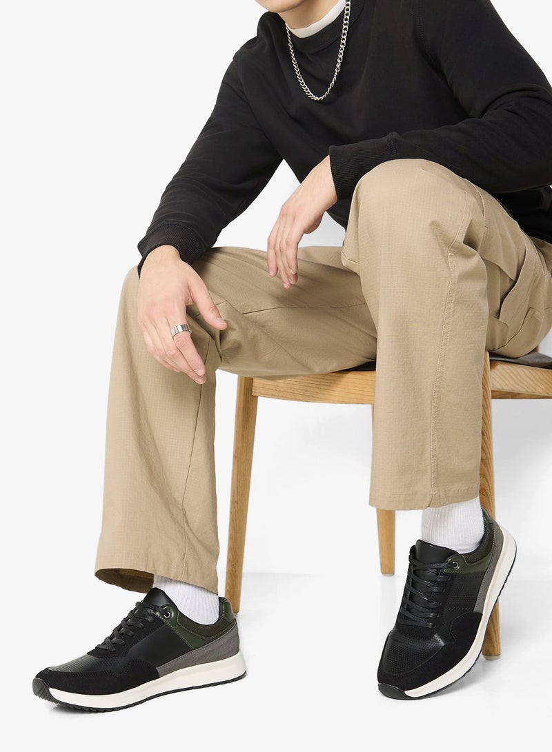 Robert Wood Smart Casual High Top Sneakers - Image 1