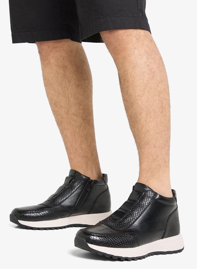 Robert Wood Smart Casual High Top Sneakers - Image 5