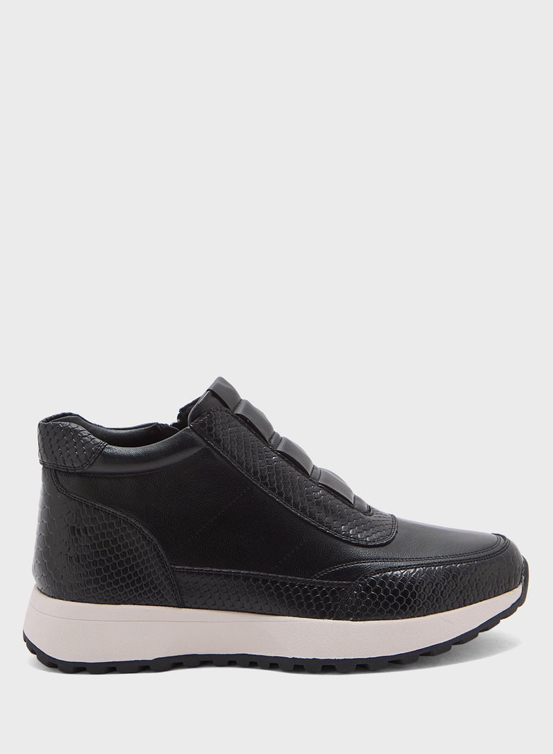 Robert Wood Smart Casual High Top Sneakers  - Image 1