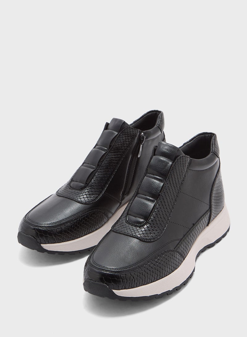Robert Wood Smart Casual High Top Sneakers  - Image 4