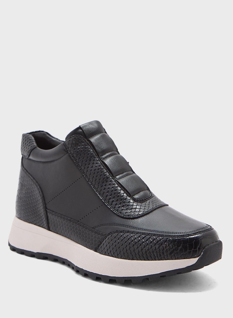 Robert Wood Smart Casual High Top Sneakers  - Image 2
